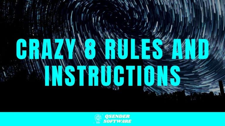Crazy 8 Rules and Instructions