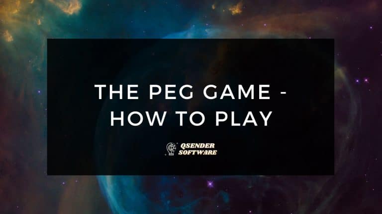The Peg Game – How To Play