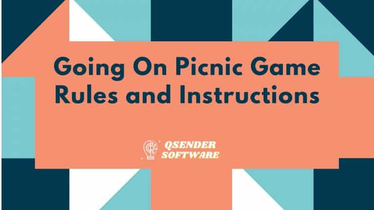 Going On Picnic Game Rules and Instructions
