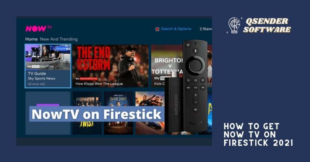 How to get Now tv on Firestick 2021