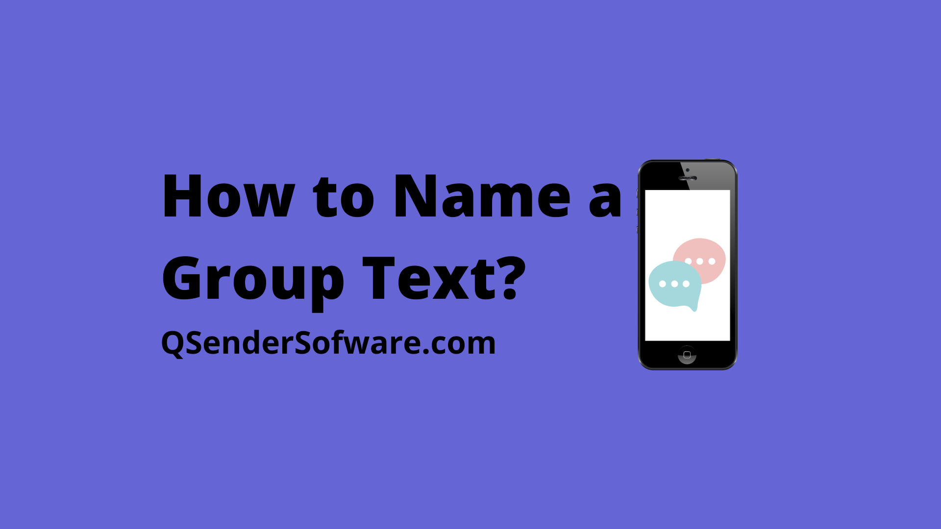 How to Name a Group Text